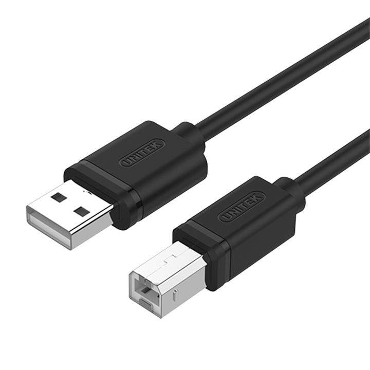 کابل USB پرینتر یونیتک مدل Y-C4001GBK طول 2 متر Unitek Y-C4001GBK Printer Cable 2m